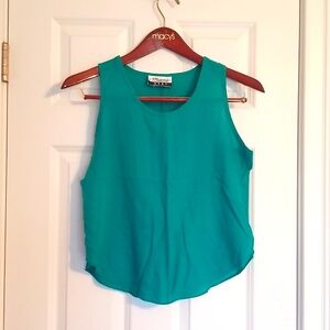 Vintage Tank Top, Size M, Turquoise